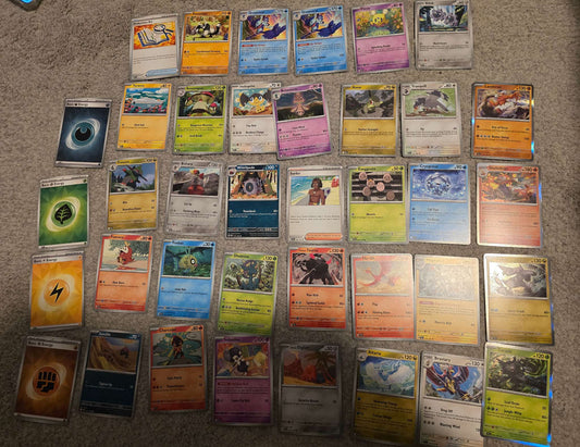 Pokemon Trading Card Game Set of 38 Cards (English Set 1)