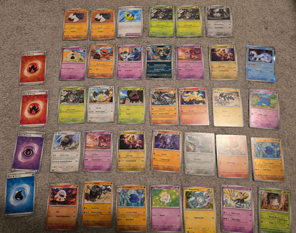 Pokemon Trading Card Game Set of 38 Cards (English Set 4)