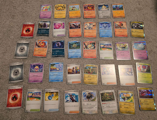 Pokemon Trading Card Game Set of 38 Cards (English Set 5)