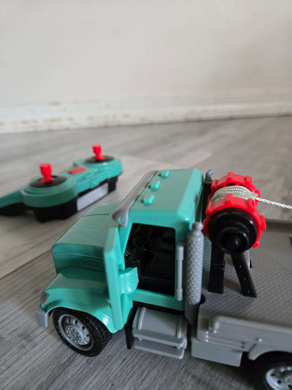 Driven by Battat - 7" Remote Control Tow Truck Toy for Kids