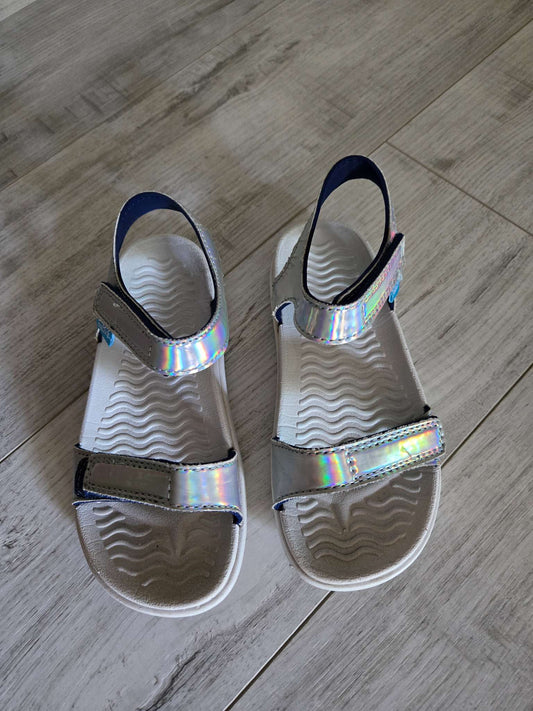 Native Shoes Hologram Sandals, 8" in length, Shoes 12 (Toddler:2-4yr)