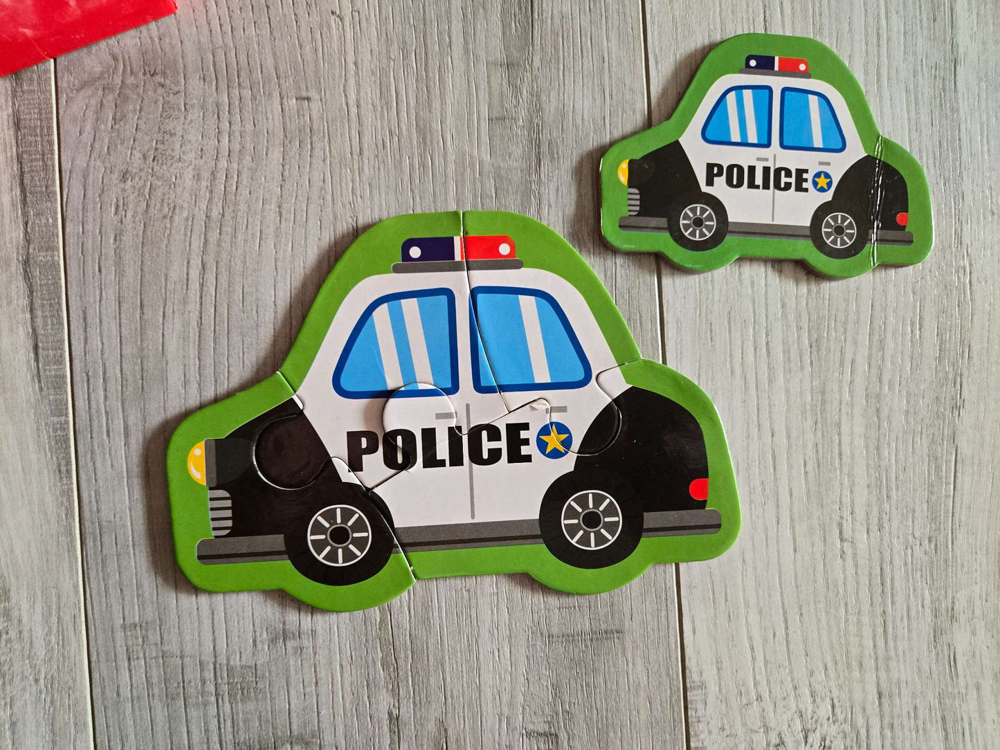 Bi-Lingual Transportation themed puzzles