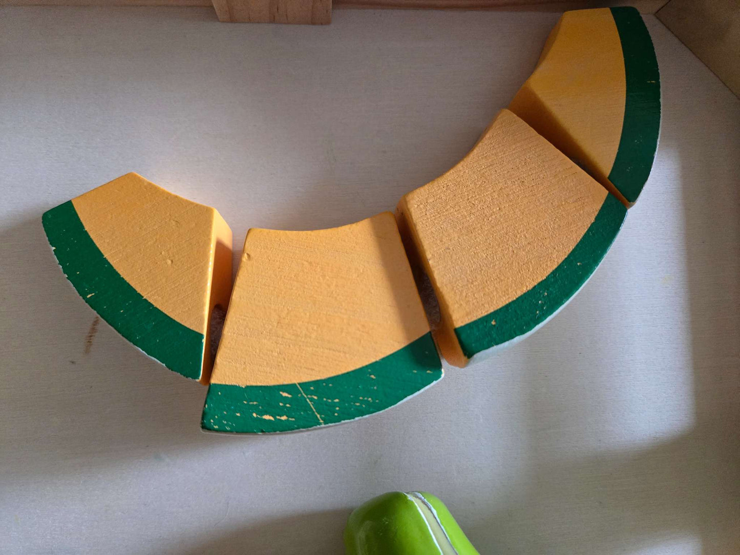 Melissa & Doug Cutting Fruit Set - Wooden Play Food Kitchen Accessory