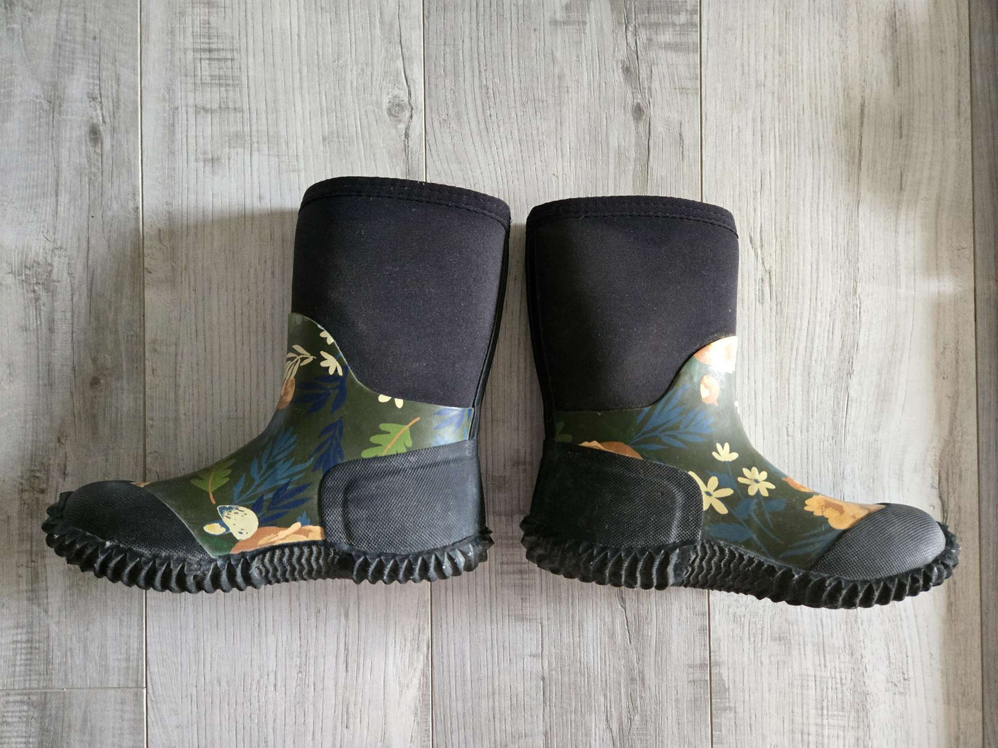 Stonz The West  Woodland Rubber Boots, Size 13, Shoes 13 (Kids:4-8yr)