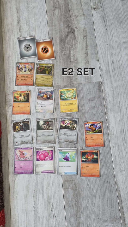 Pokemon Trading Card Game Set of 15 Cards (Set E2)