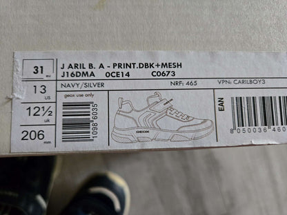 GEOX sneakers - J Aril B. A, Size 13, Shoes 13 (Kids:4-8yr)