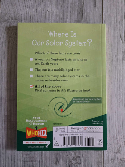 Where Is Our Solar System? book (Book 1)