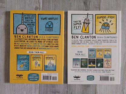 A Narwhal and Jelly Book - Set of 2 different stories from the series (Brand New)