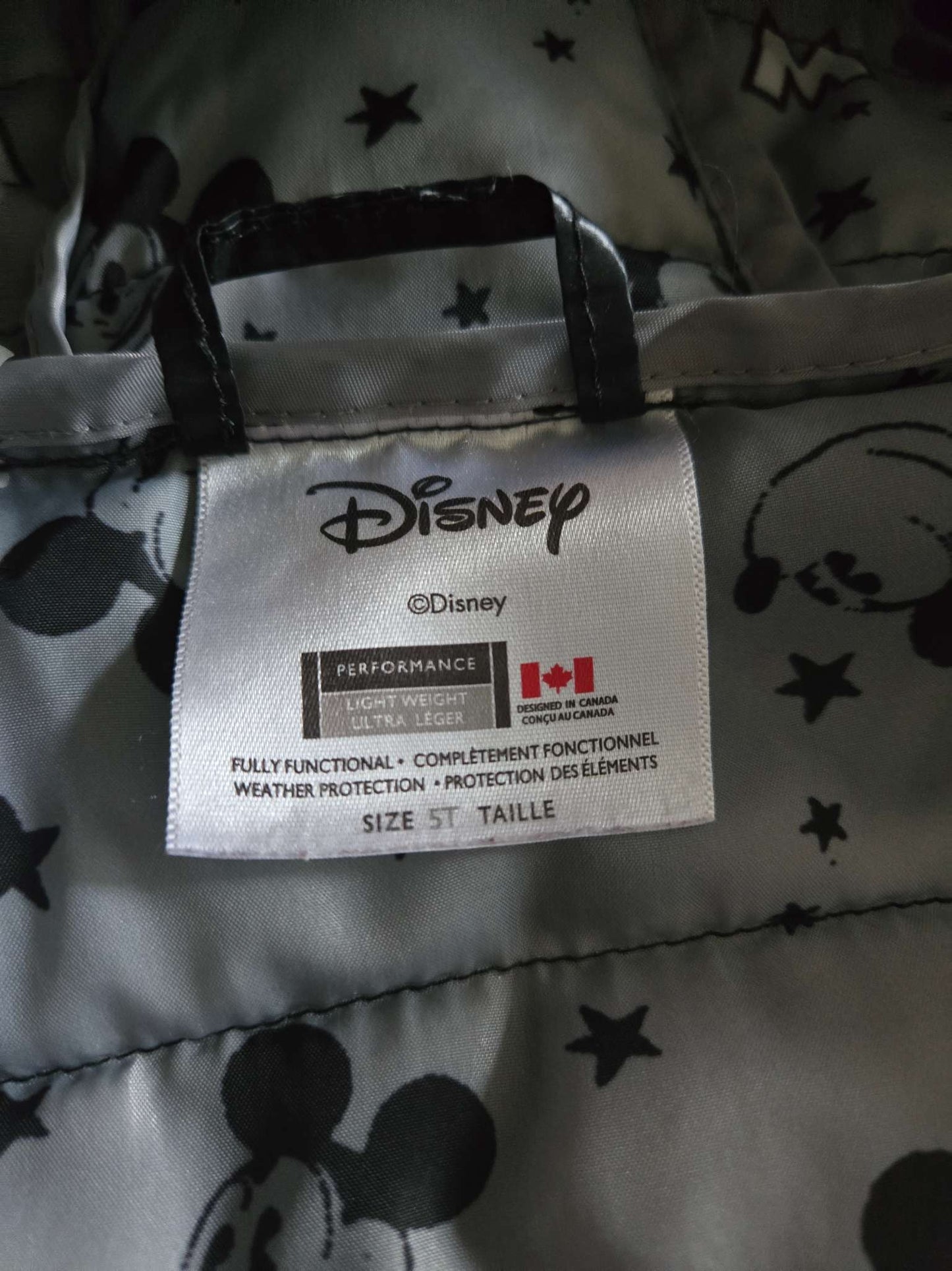 Mickey Mouse Lightly padded jacket, 5T, Kids 5/5T