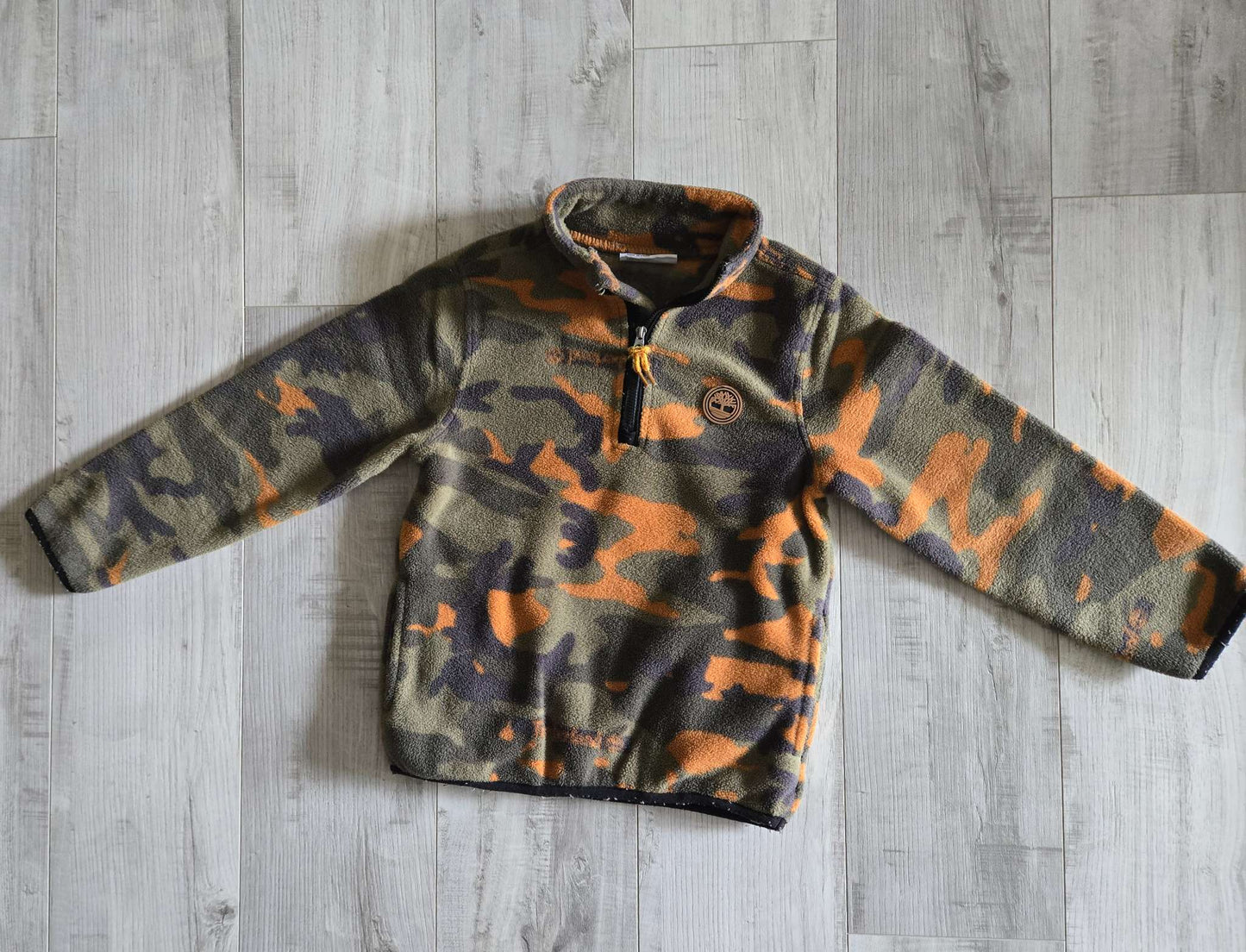 Timerland Fleece Half Zipped Top, Size 5, Kids 5/5T