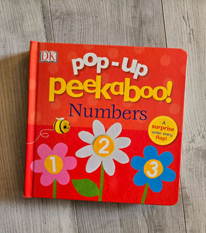 Pop Up Peekaboo Numbers Book
