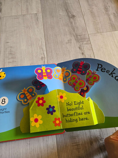 Pop Up Peekaboo Numbers Book