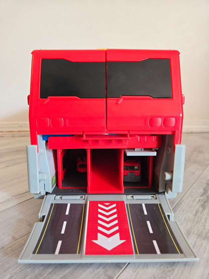 Dickie Toys Fire Truck Folding Playset