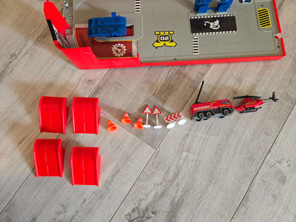 Dickie Toys Fire Truck Folding Playset