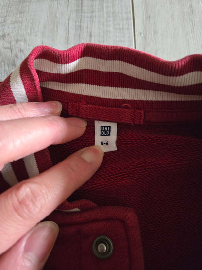 Uniqlo Kids Baseball Jacket, Size 5-6, Kids 5/5T