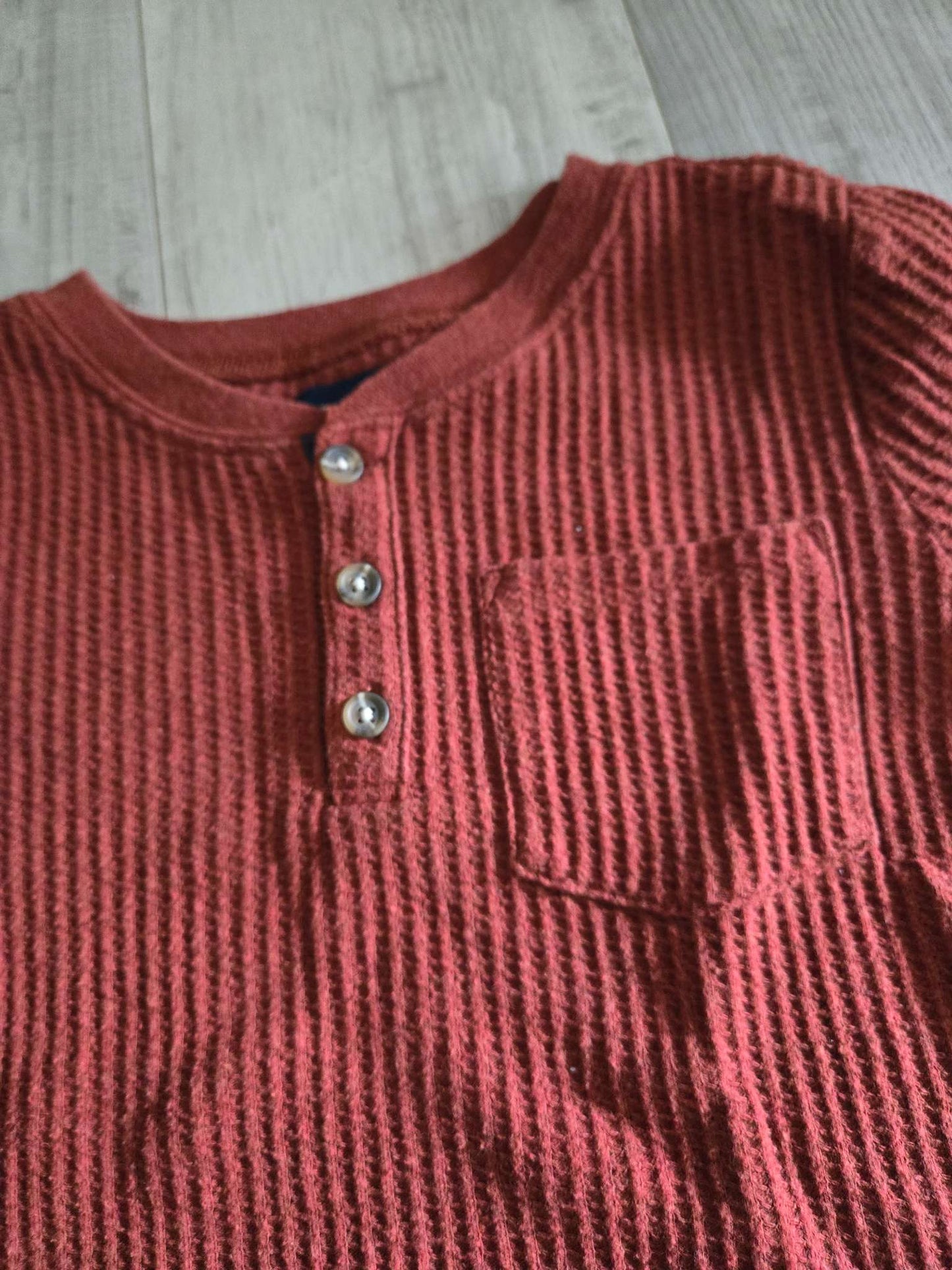 Andy & Evan Textured Top, Boys, Size 7, Kids 7