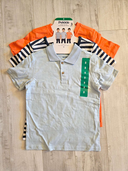 Pekkle 3 Pack Top Set, Brand New , Kids 8