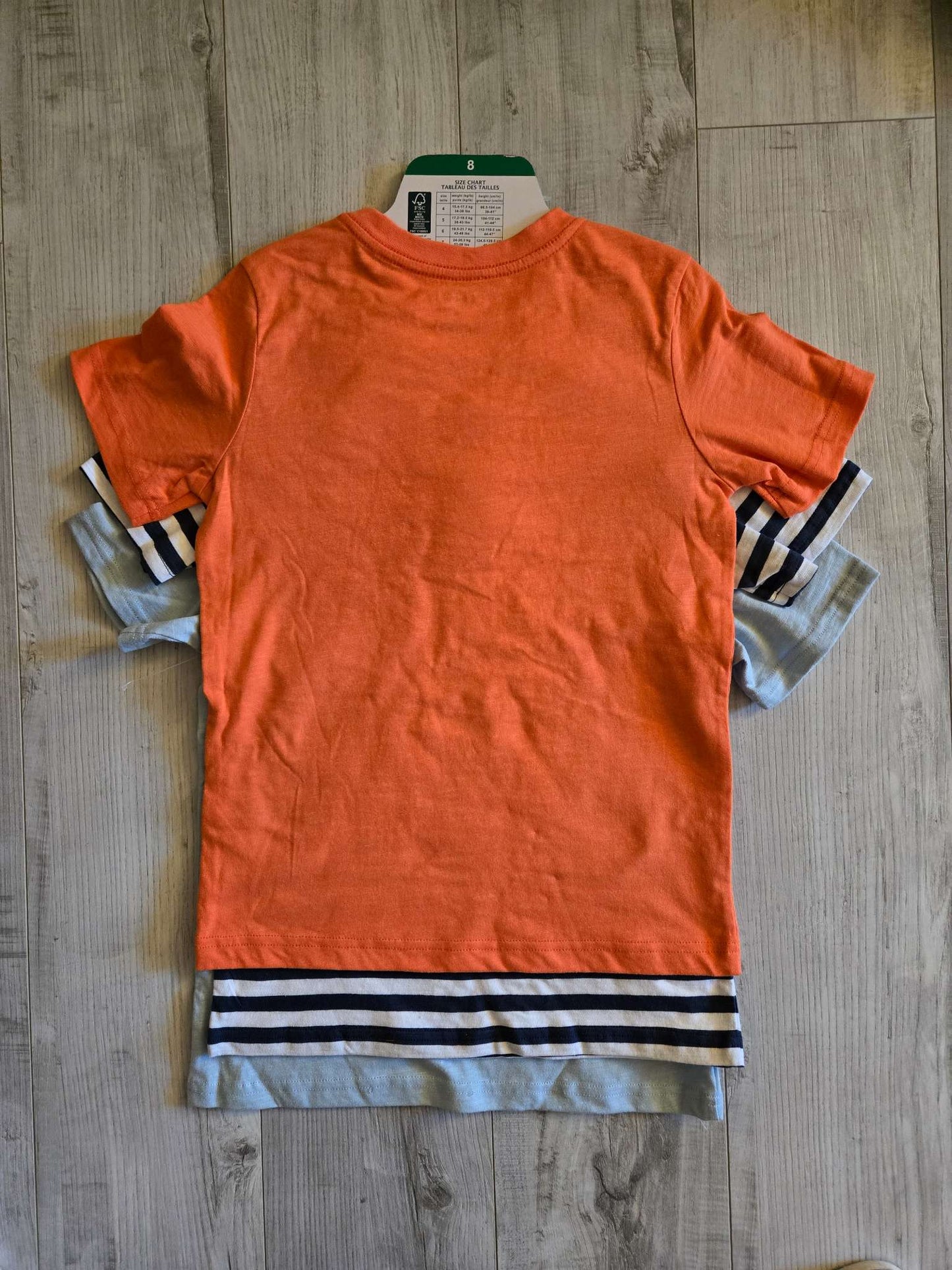Pekkle 3 Pack Top Set, Brand New , Kids 8
