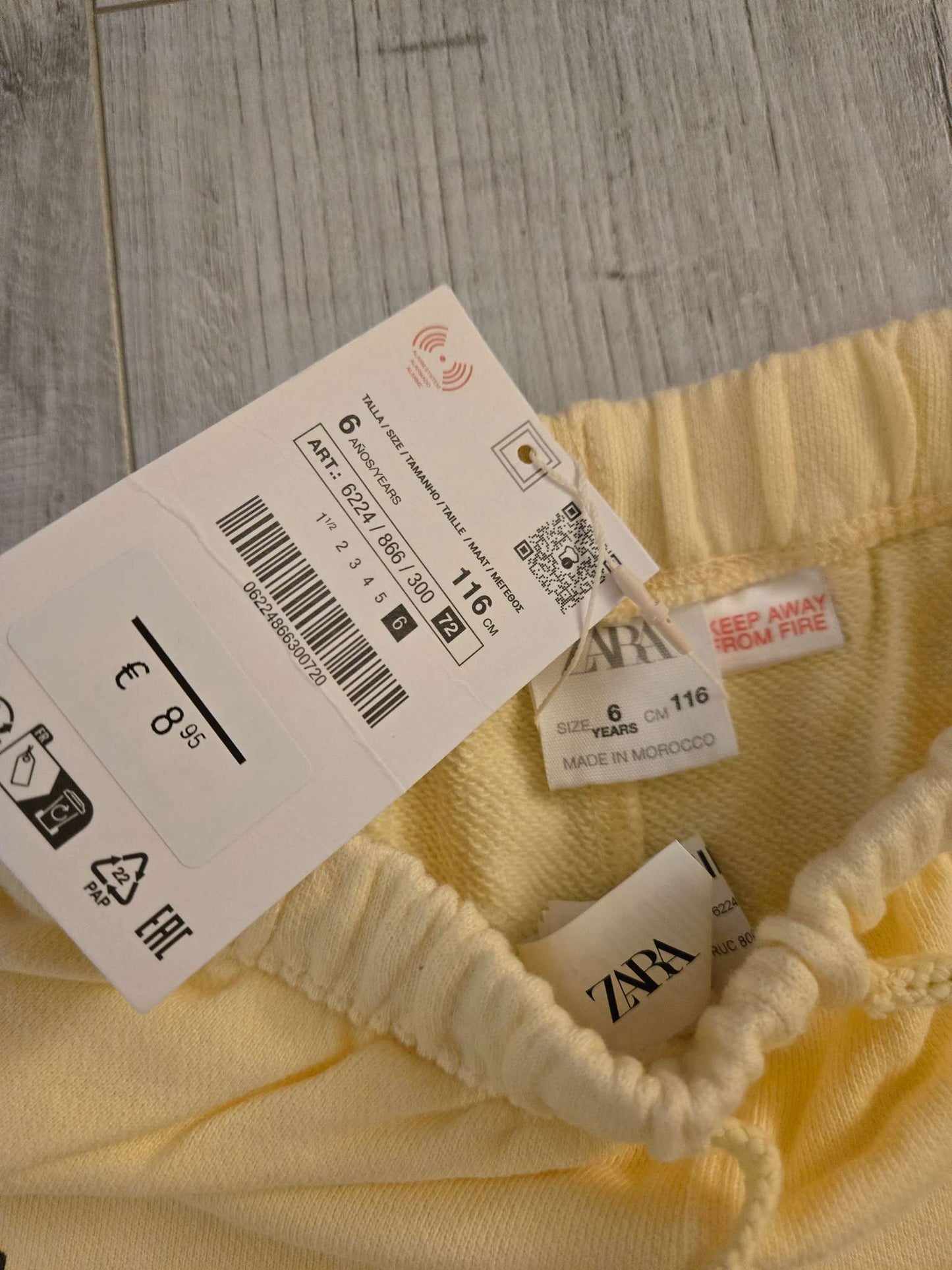 Zara Kids Sunshine Shorts, Size 6, Brand New, Kids 6/6X
