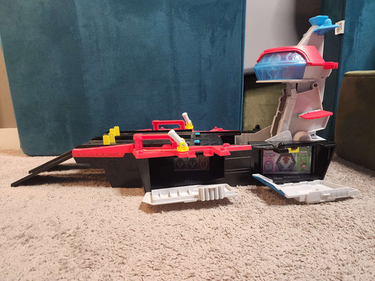 Paw Patrol the Mighty Movie Aircraft Carrier HQ MSRP $199
