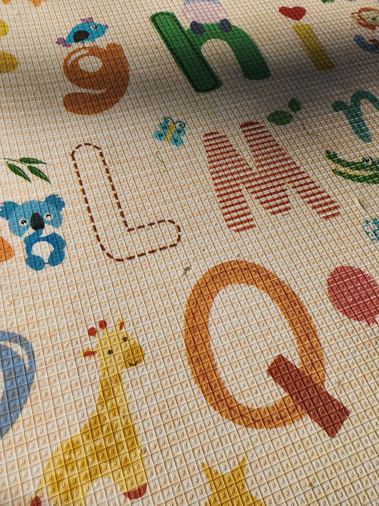 Large Reversible Foam play mat! Great for outdoors!