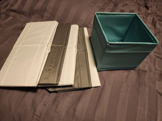 EUC 6X IKEA Skubb Zippered storage boxes