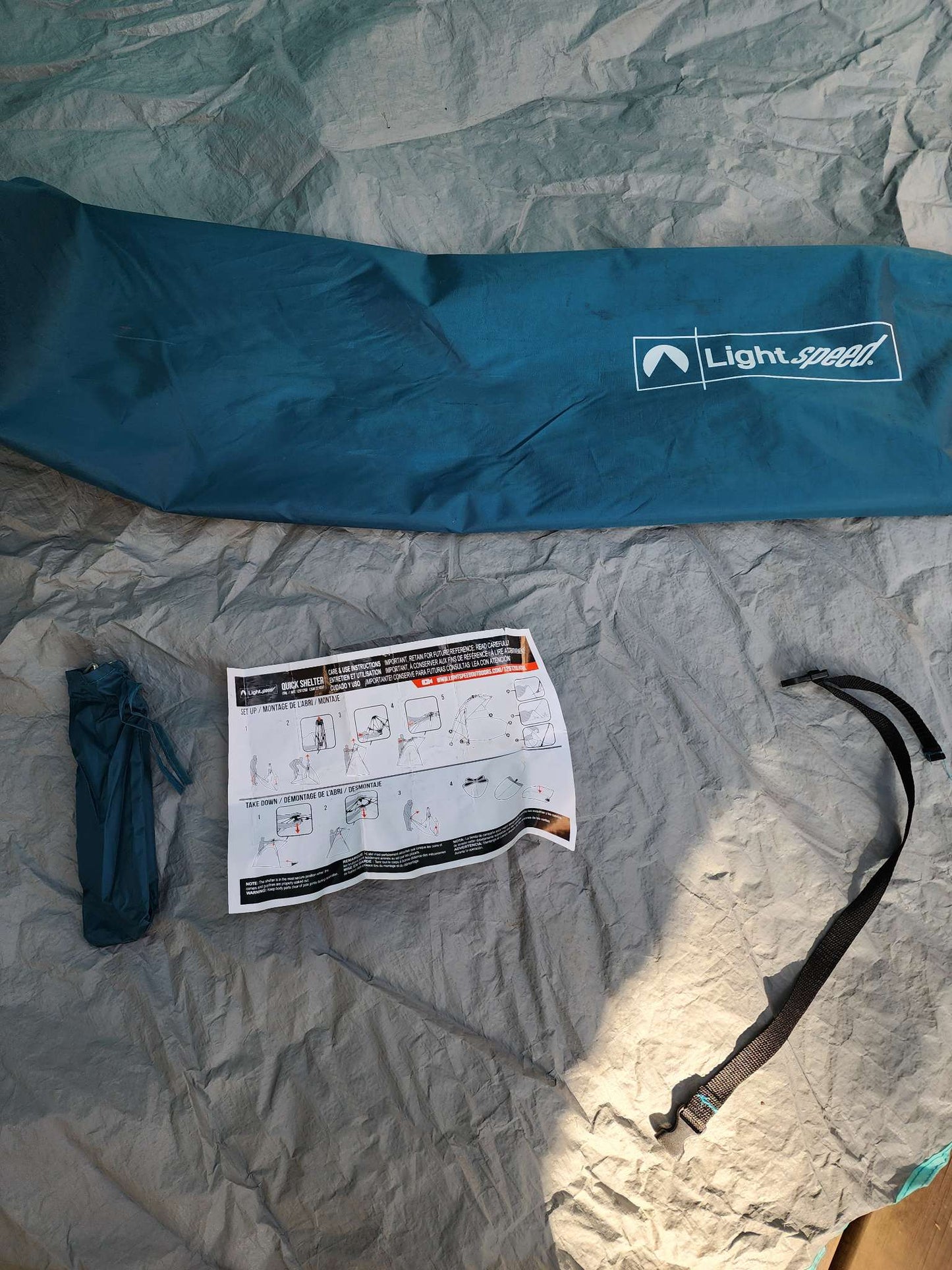 Lightspeed Quick Shelter Canopy 2-3 person