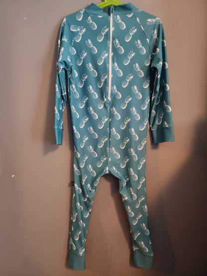Honeysuckle Swim Sun Suit Size 5T MSRP $45 pineapple, Kids 5/5T (extra small)