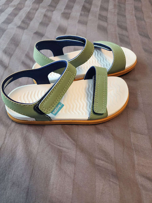 Sandals size 11 - Native Shoes Charley Sugarlite Slip on, Shoes 11 (Toddler:2-4yr)