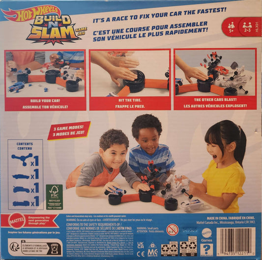 Hot Wheels Build and slam game! BNIB. MSRP $29