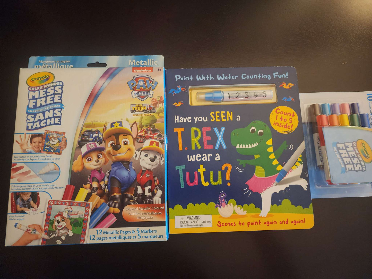 Crayola Mess Free coloring pages and water coloring book