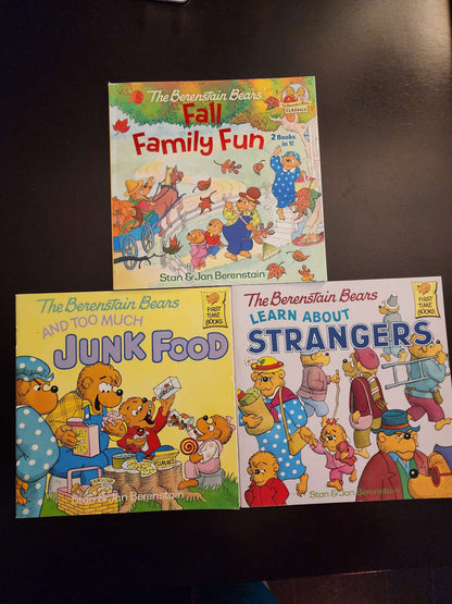 3 book Bundle, The Berenstain Bears
