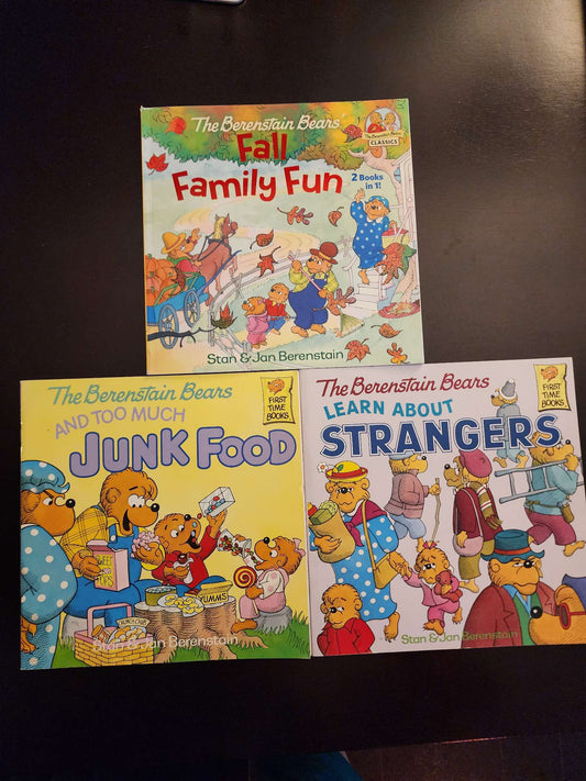 3 book Bundle, The Berenstain Bears