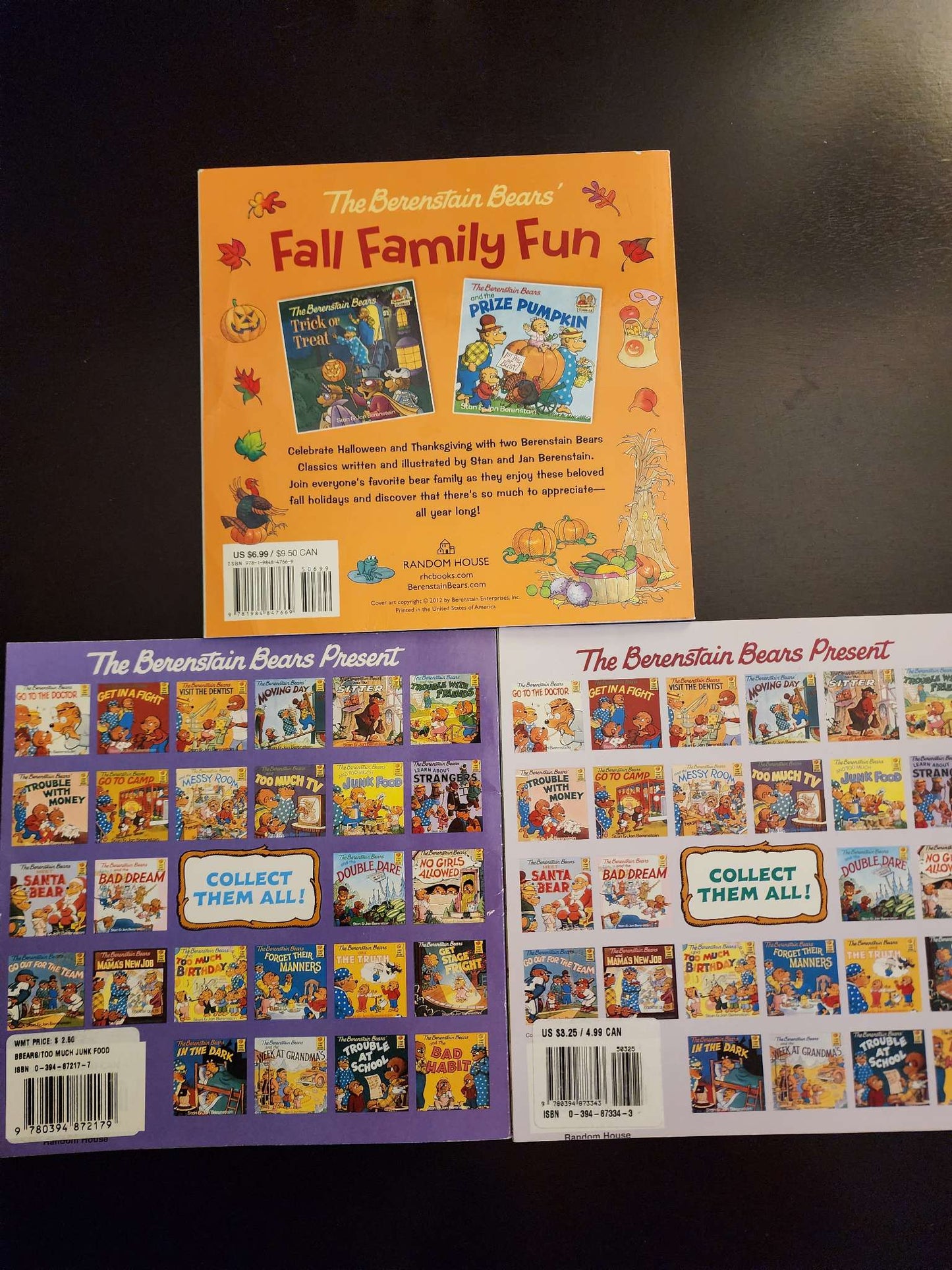 3 book Bundle, The Berenstain Bears