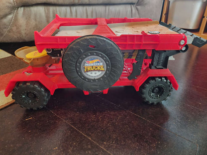 Hot wheels Monster Trucks Downhill Race & go! MSRP $74.99