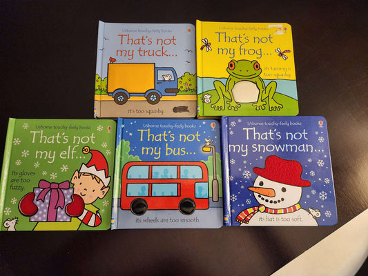 Set of 5 'That's not my' books