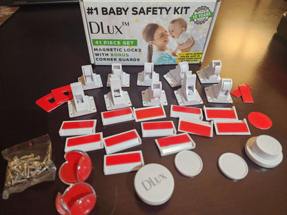 DLux Magnetic locks for child proofing. THE STRONGEST POSSIBLE OPTION. MSRP $39.99