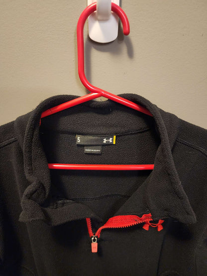 Size 5 Under Armour light fleece 3/4 zip up , Kids 5/5T