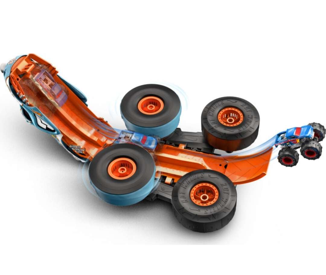 Hot Wheels Monster Trucks HW Transforming Rhinomite RC Toy MSRP $119