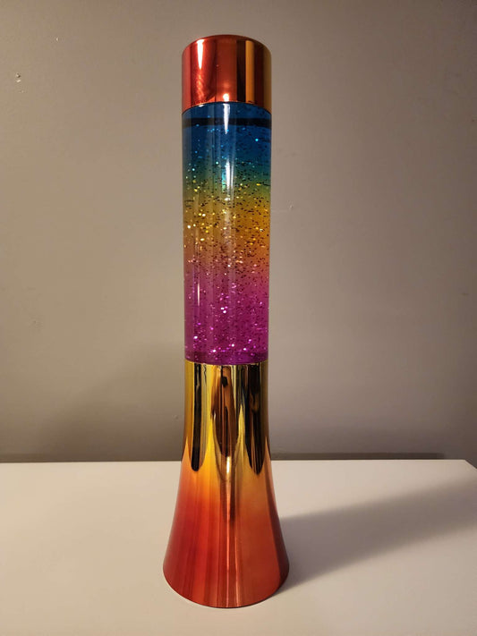13" sensory glitter lamp. Art + Sound Brand. MSRP $39.99