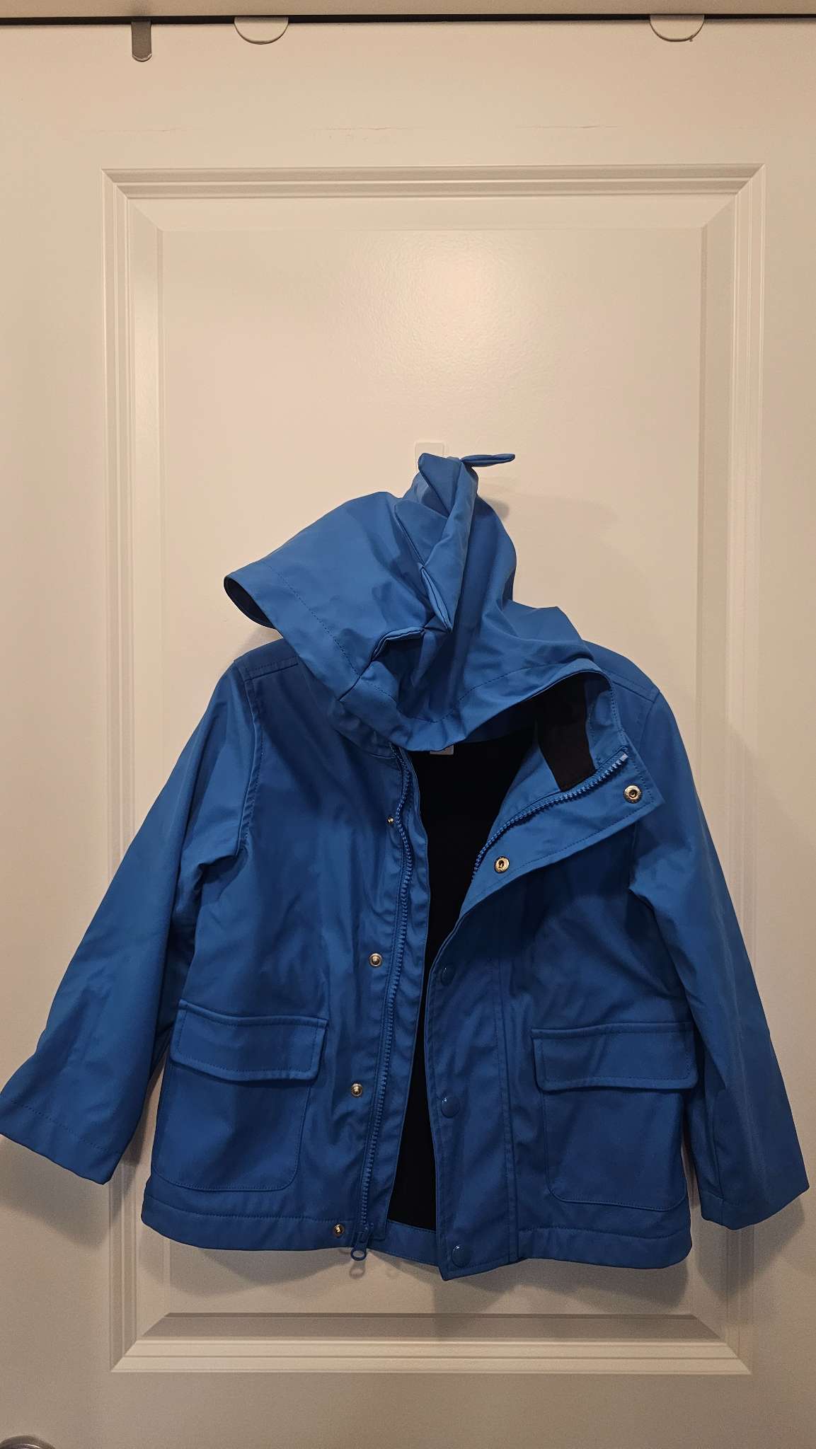 Size 4 Rain Jacket with hood, Kids 4/4T