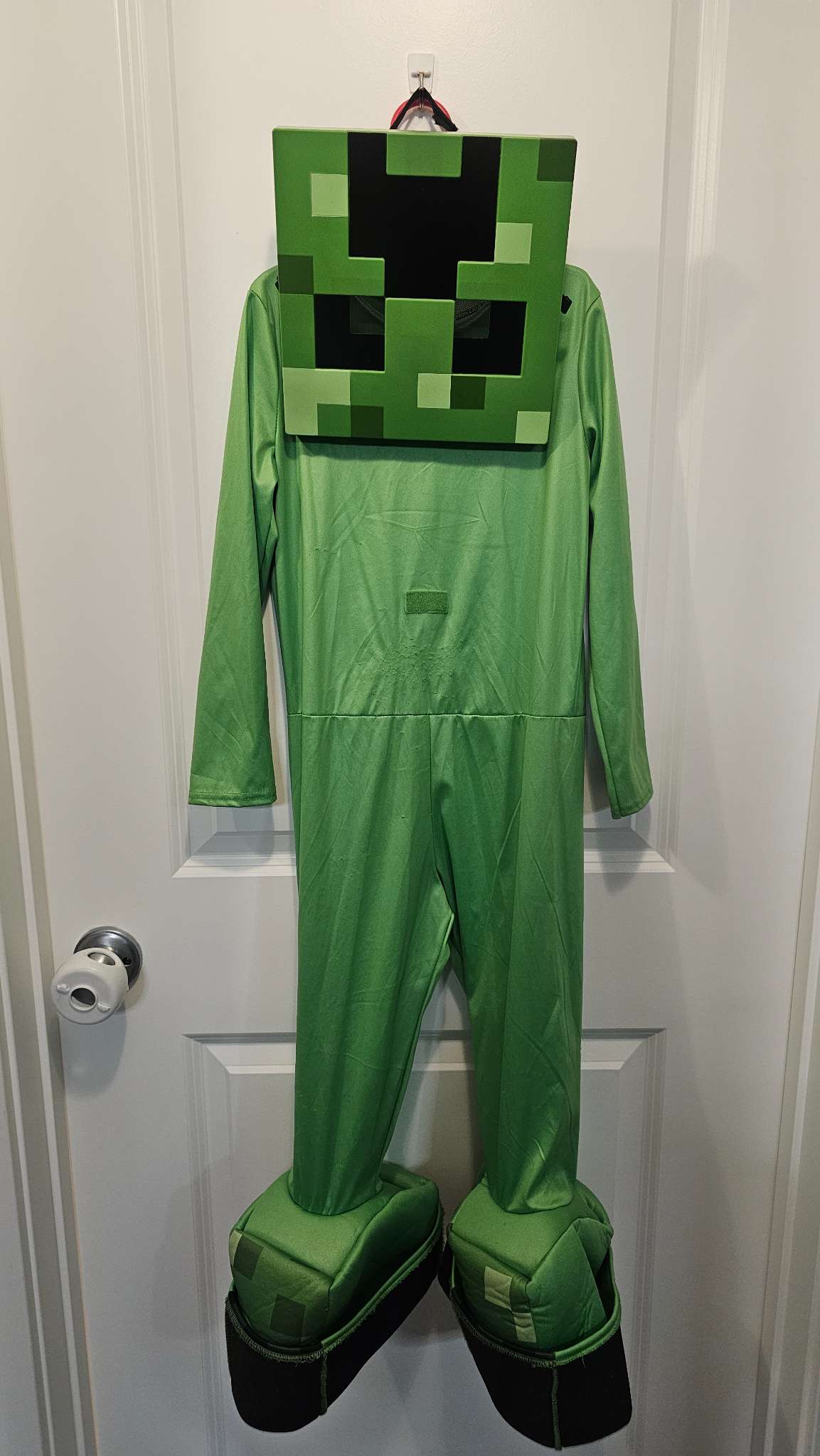 Minecraft creeper costume size 5/6, Kids 5/5T