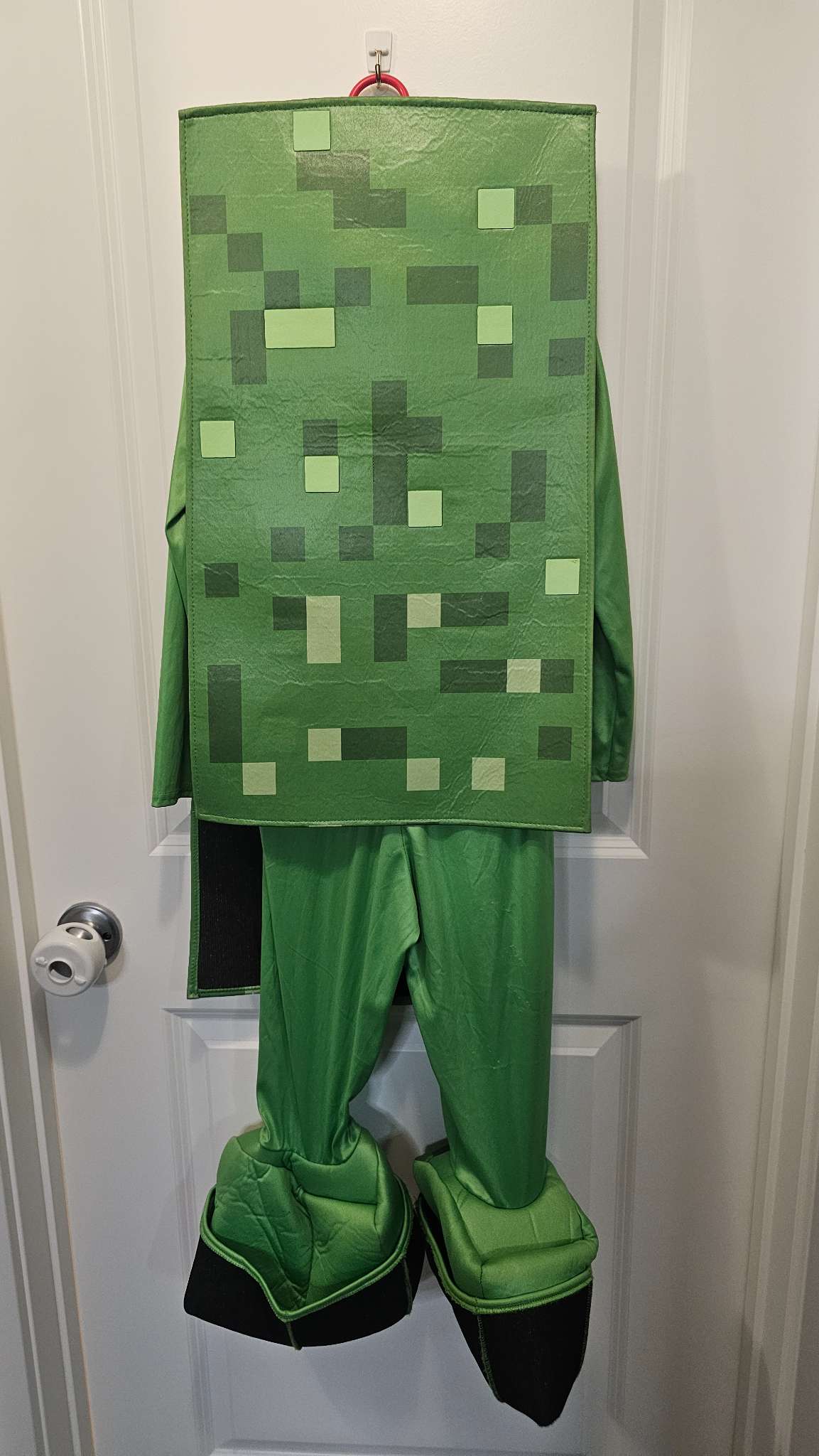 Minecraft creeper costume size 5/6, Kids 5/5T