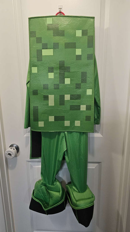 Minecraft creeper costume size 5/6, Kids 5/5T