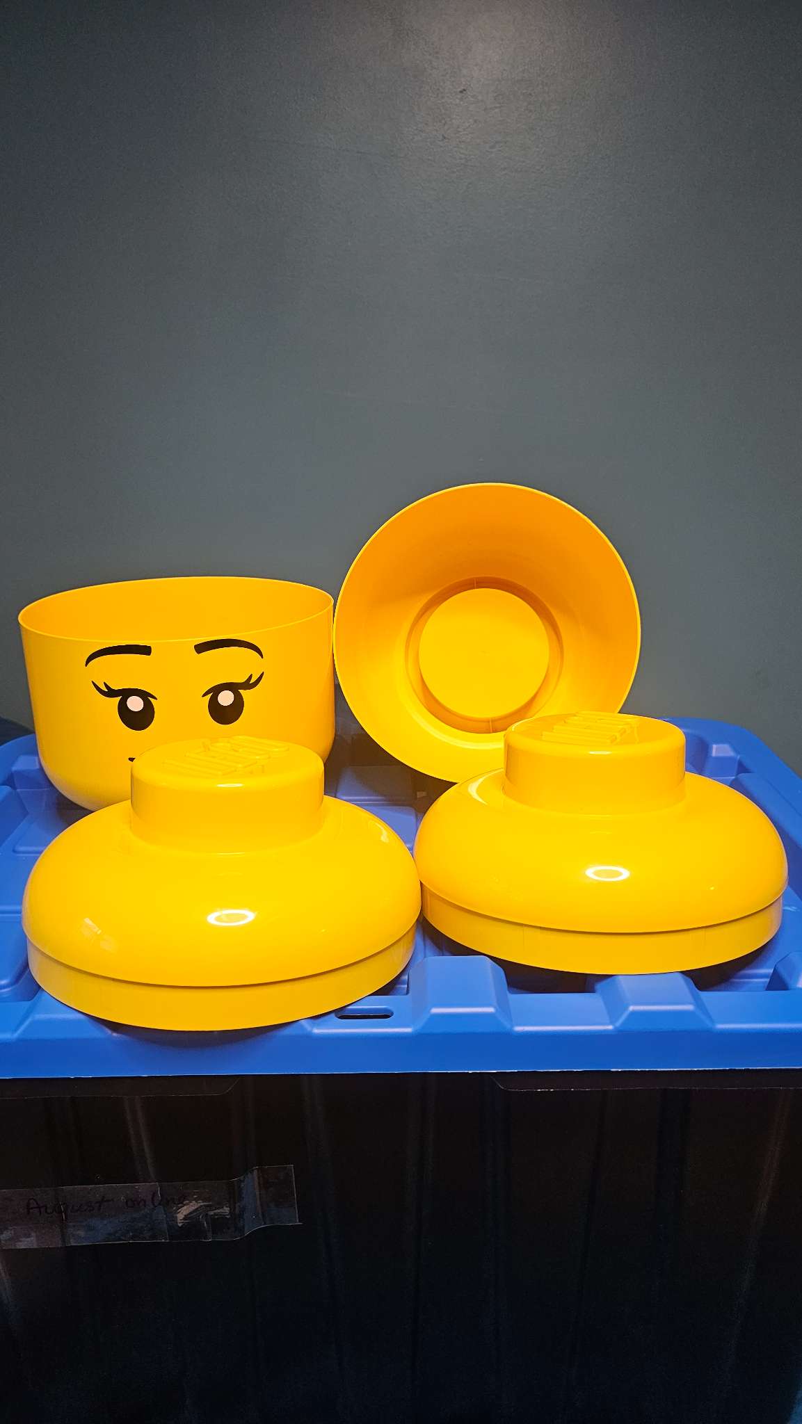 Lego head buckets Large