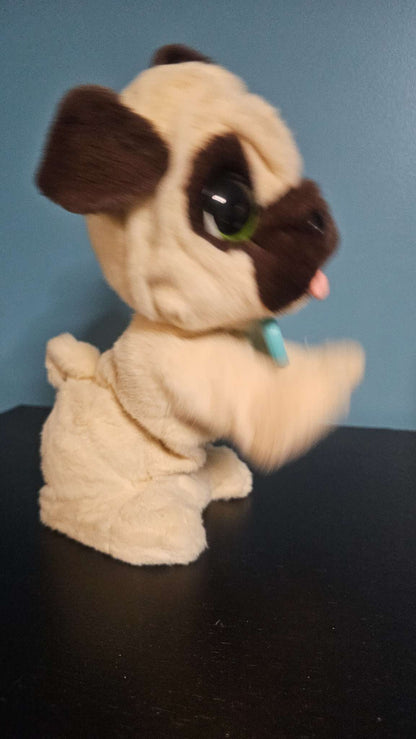 FurReal Friends JJ My Jumpin’ Pug Interactive Dog - WORKING