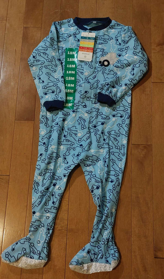 18 month car patterned pajamas , Kids 18 Month (12-18M)