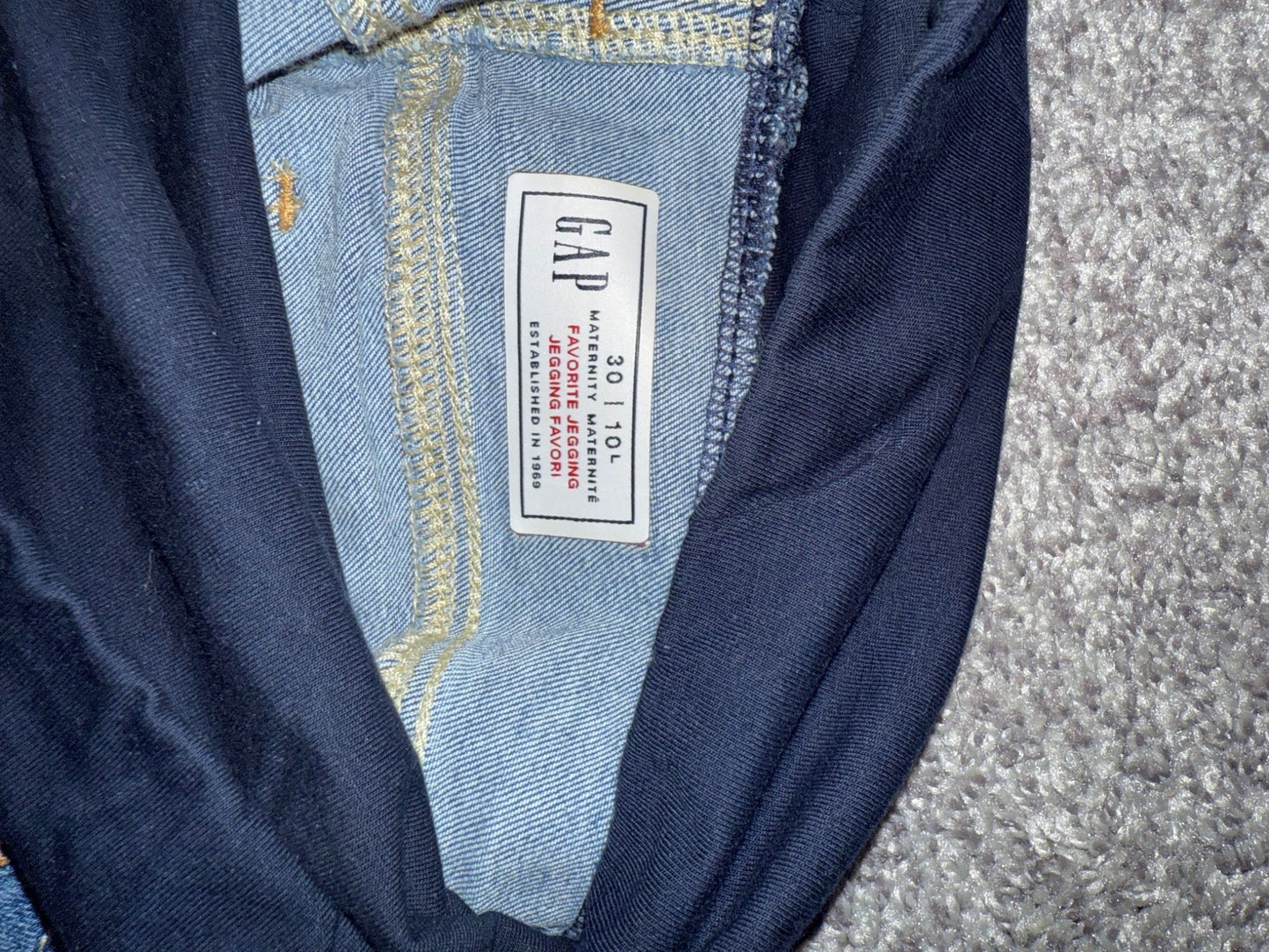 Gap maternity jeans , Maternity L (12-14)