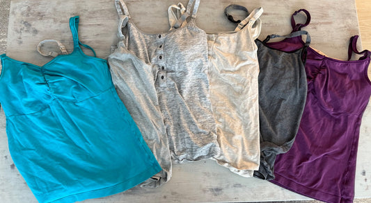 Nursing tank lot , Maternity L (12-14)