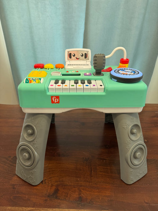 Fisher-Price Laugh and Learn Mix and Learn DJ Table (MSRP $89.99)
